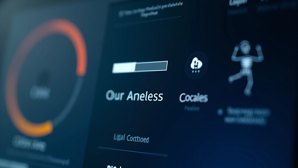 Detailní pohled na načítací animace a progress indikátory